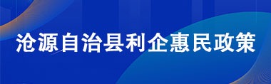 滄源利企惠民政策